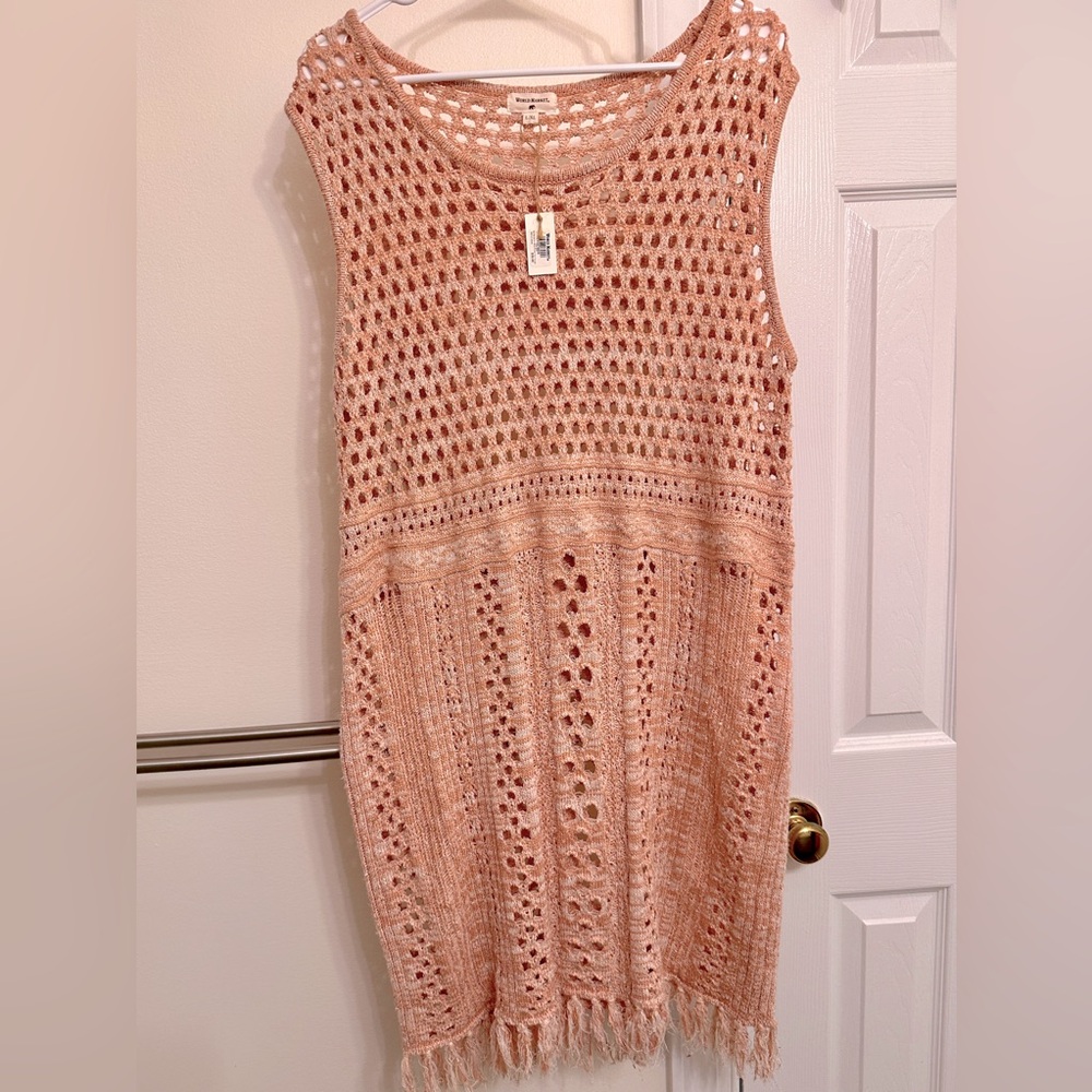 World Market crochet dress size M/L